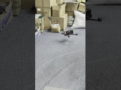 طائرة بدون طيار سوداء 7 بوصة مع 45 دقيقة وقت الطيران و 5.8G 1.2G 1.3g 4.9G 2W 3W 5W VTX Rc Drone